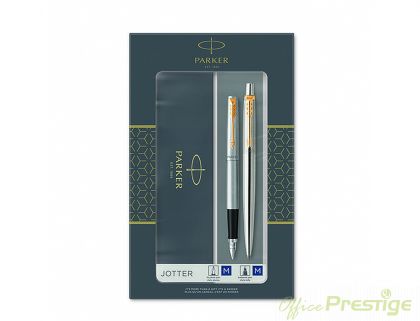 Комплект Parker Royal Jotter St.Steel, химикалка и писалка, варианти