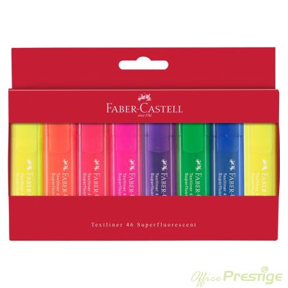 Faber-Castell Текст маркер 1546, неон, 7 + 1 цвята