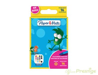 Пастели Papermate Kids Colouring, 16 цвята