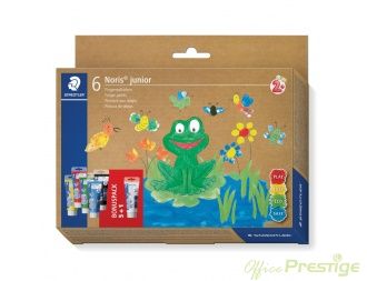 Боя Noris Junior finger paint, 6 цвята x 75ml