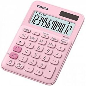 Настолен калкулатор CASIO MS-20UC, 12 разряда, цветен панел